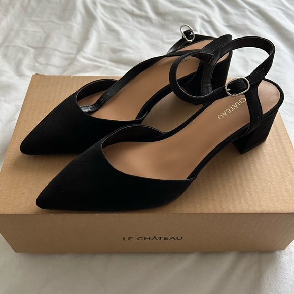 Black Block Heel - Picture 2 of 4